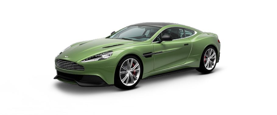 أستون مارتن Vanquish 2017-2023) أخضر شجرة التفاح أستون مارتن Vanquish 2017-2023) أخضر شجرة التفاح