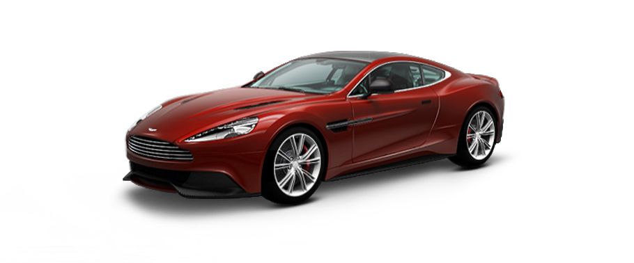 أستون مارتن Vanquish 2017-2023) أحمر بركاني أستون مارتن Vanquish 2017-2023) أحمر بركاني