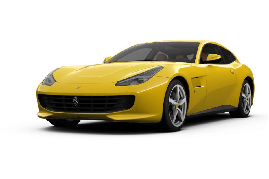 فيراري GTC4Lusso T أصفر مودينا فيراري GTC4Lusso T أصفر مودينا