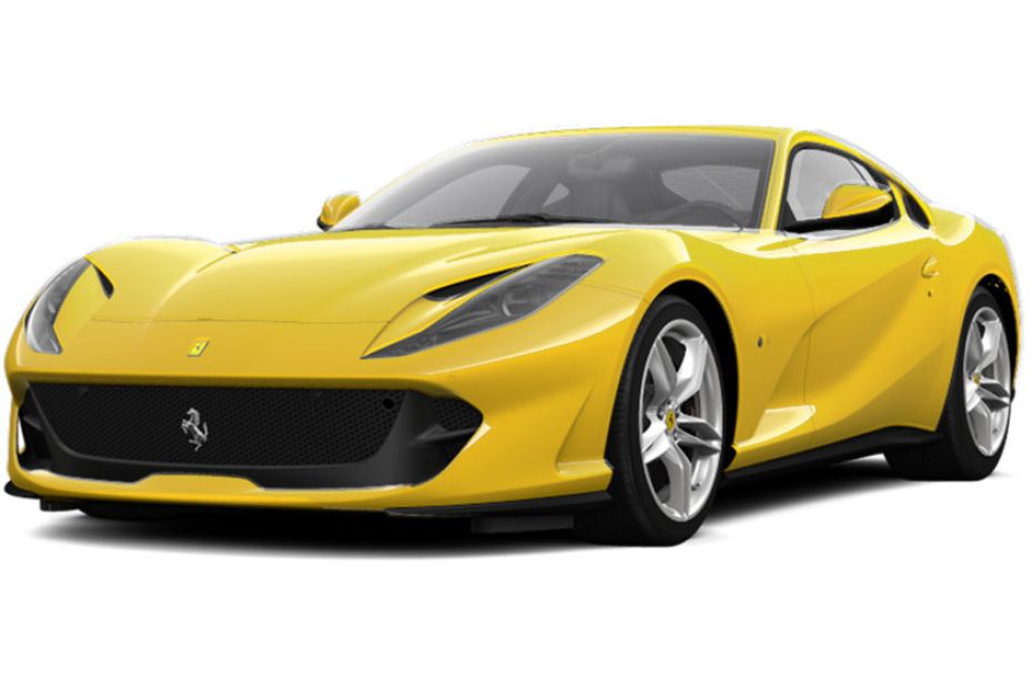 فيراري 812 Superfast أصفر مودينا فيراري 812 Superfast أصفر مودينا
