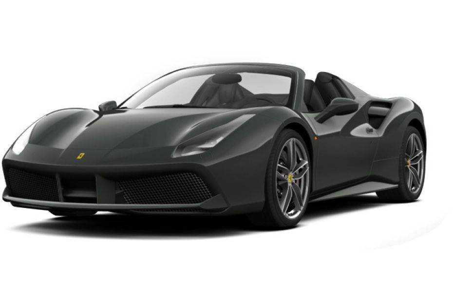 فيراري 488 Spider رمادي داكن فيراري 488 Spider رمادي داكن