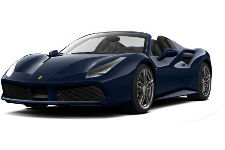 فيراري 488 Spider أزرق اسكتلندي فيراري 488 Spider أزرق اسكتلندي
