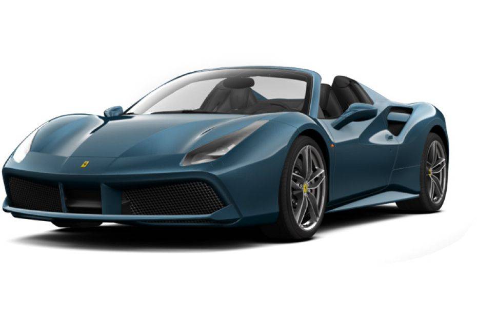 فيراري 488 Spider أزرق أبوظبي فيراري 488 Spider أزرق أبوظبي