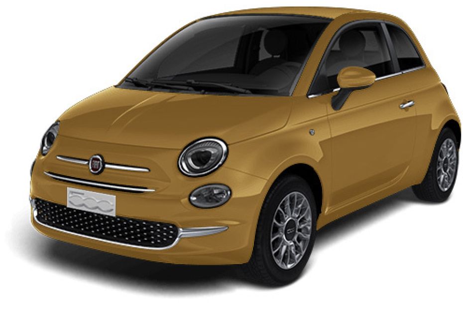 Fiat 500C Pastel Sole Yellow Fiat 500C Pastel Sole Yellow