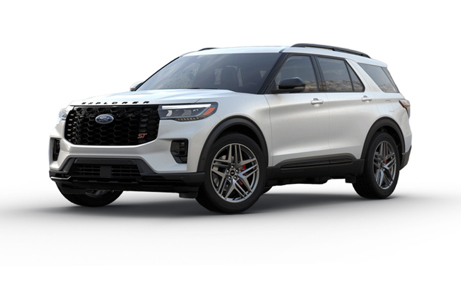 Ford Explorer Star White Tri-Coat Ford Explorer Star White Tri-Coat