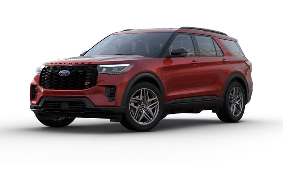 Ford Explorer Rapid Red Tinted Clearcoat Ford Explorer Rapid Red Tinted Clearcoat