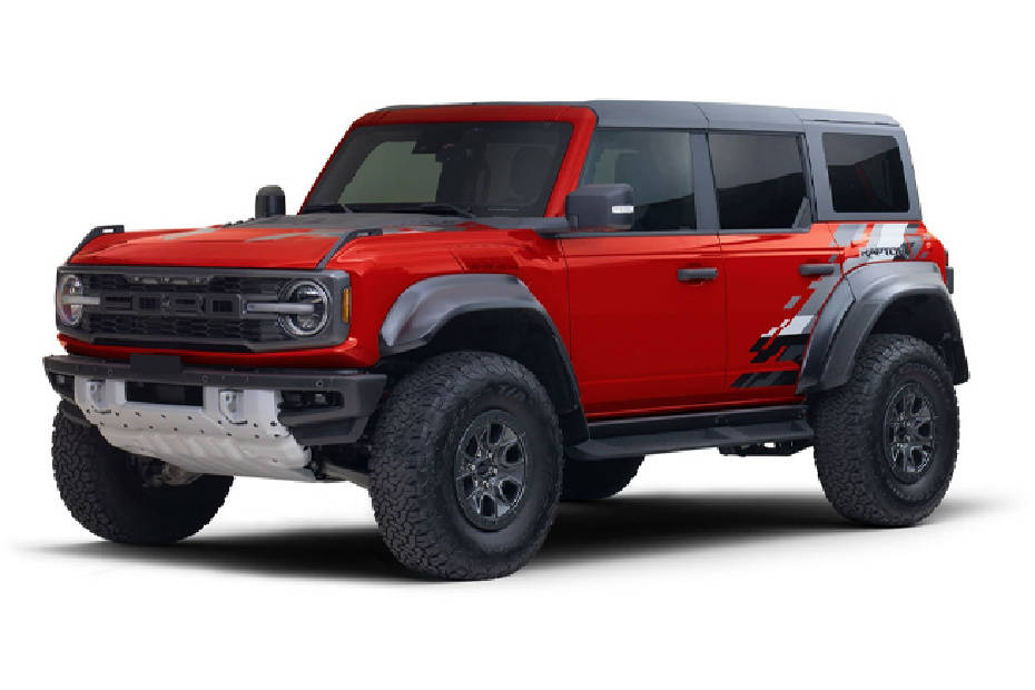 Ford Bronco Raptor Red Ford Bronco Raptor Red