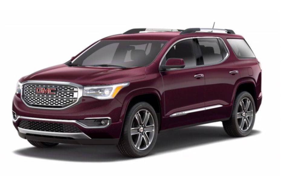 GMC Acadia Denali Black Cherry