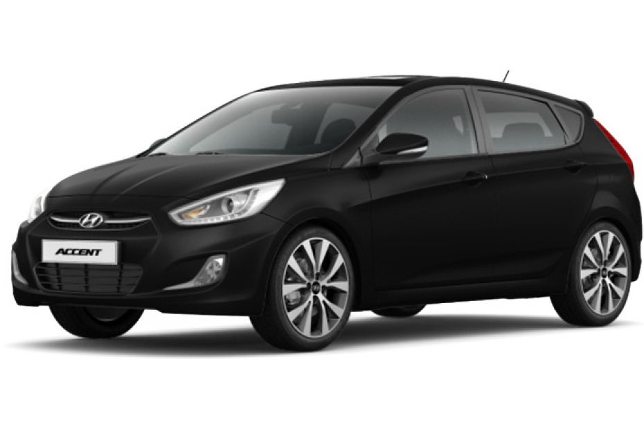 Hyundai Accent 5 DR Phantom Black