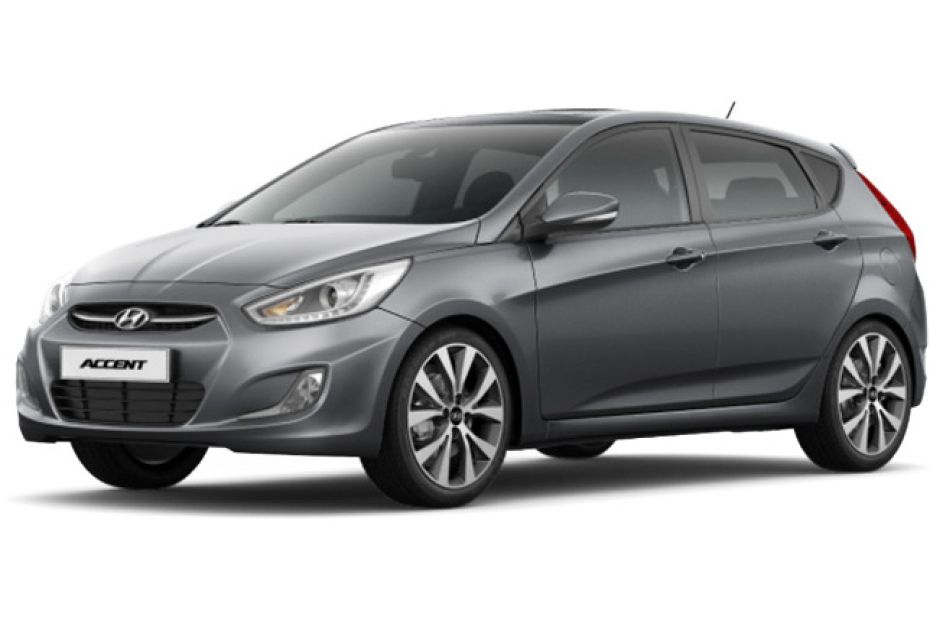 Hyundai Accent 5 DR Sonic Silver