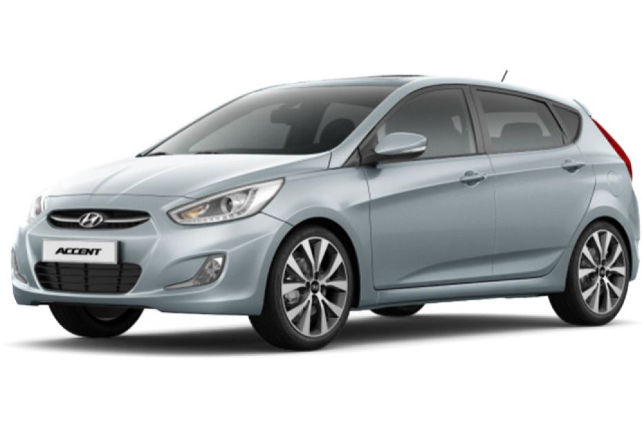 Hyundai Accent 5 DR Ice Silver