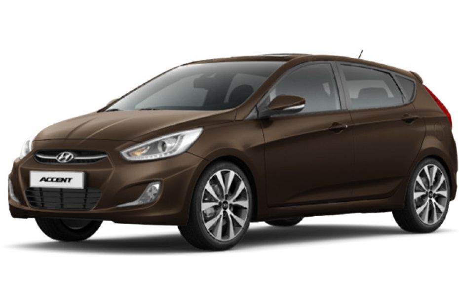 Hyundai Accent 5 DR Coffee Brown