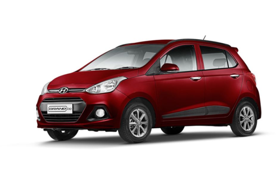 Hyundai Grand i10 5DR WINE RED PEARL