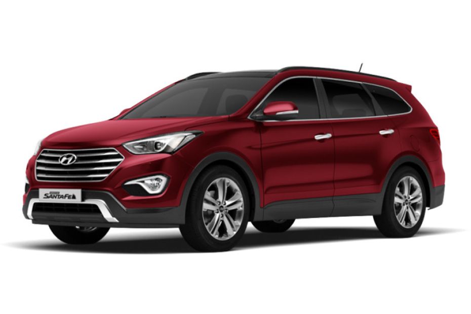 Hyundai Grand Santa Fe Red Merlot Hyundai Grand Santa Fe Red Merlot