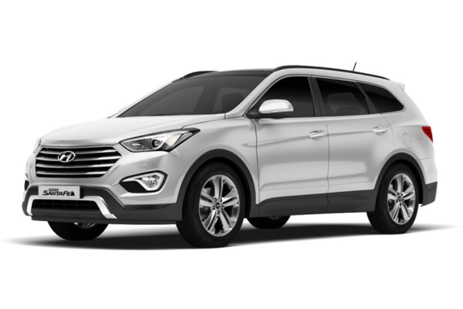 Hyundai Grand Santa Fe Creamy White Hyundai Grand Santa Fe Creamy White
