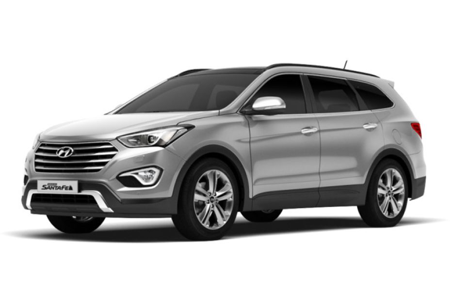 Hyundai Grand Santa Fe Sleek Silver Hyundai Grand Santa Fe Sleek Silver