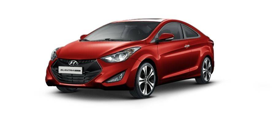 Hyundai Elantra Coupe Tropic Red Hyundai Elantra Coupe Tropic Red
