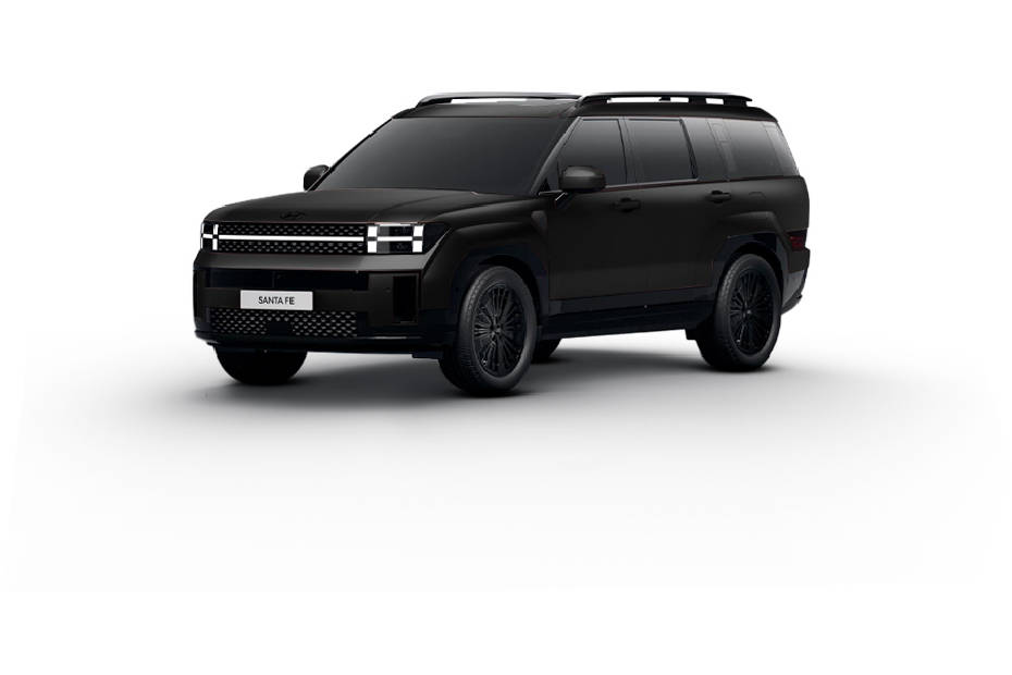 Hyundai Santa Fe Absolute Black Metallic Hyundai Santa Fe Absolute Black Metallic