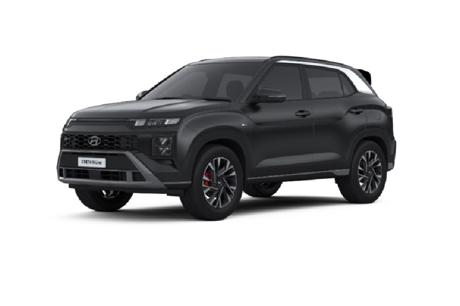 Hyundai Creta Midnight Black Matte N Line Hyundai Creta Midnight Black Matte N Line