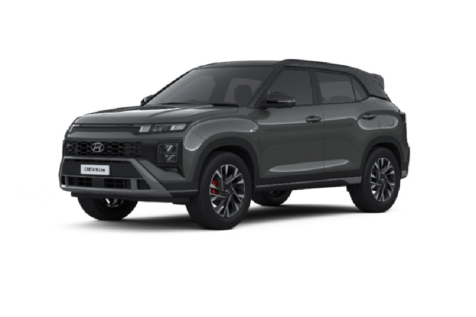 Hyundai Creta Titan Gray Metallic Black Roof N Line Hyundai Creta Titan Gray Metallic Black Roof N Line