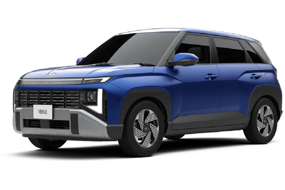 Hyundai Venue Hazel Blue Matte