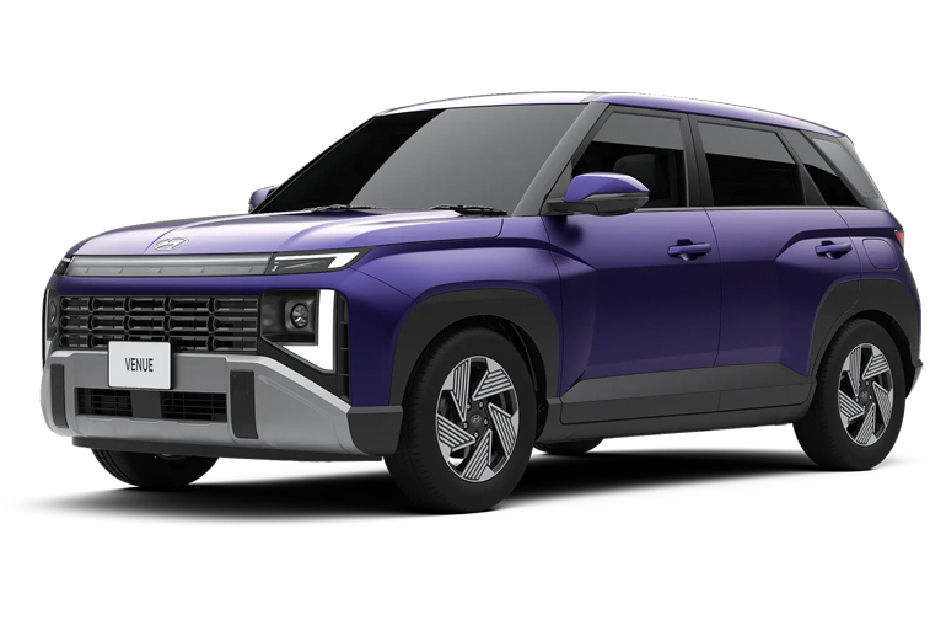 Hyundai Venue Galactic Purple Matte