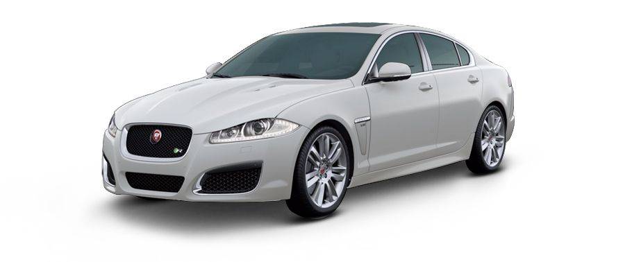 جاكوار XFR أبيض بولاريس جاكوار XFR أبيض بولاريس