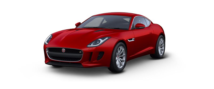 جاكوار F Type R Coupe أحمر سالسا جاكوار F Type R Coupe أحمر سالسا