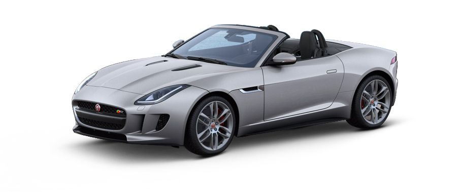 Jaguar F Type S Convertible Rhodium Silver Jaguar F Type S Convertible Rhodium Silver