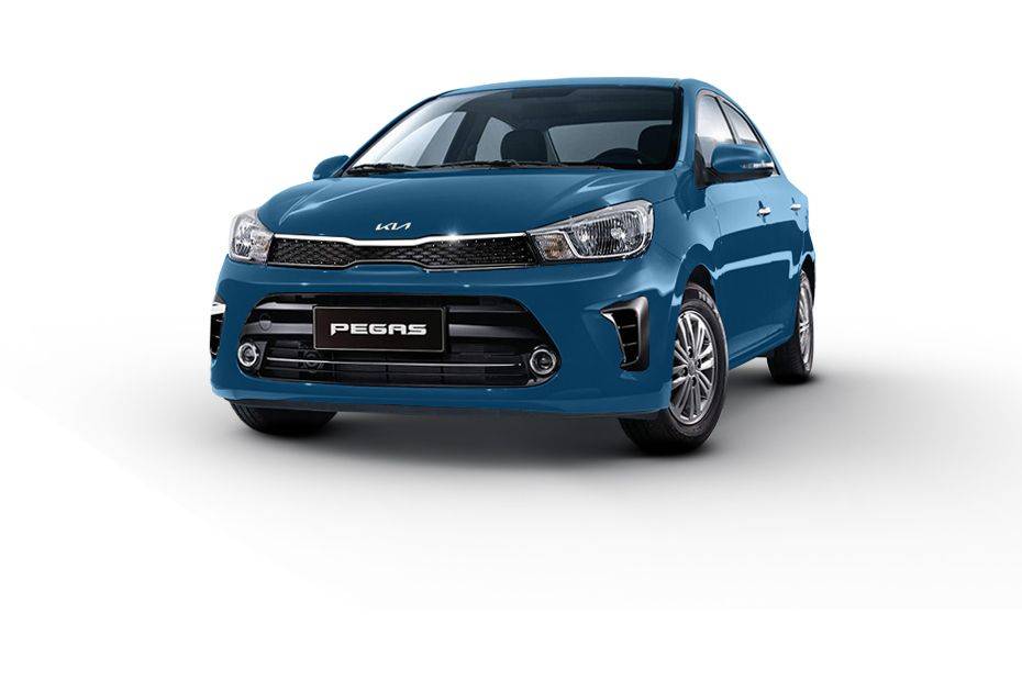 KIA Pegas Blue Steel Metallic KIA Pegas Blue Steel Metallic