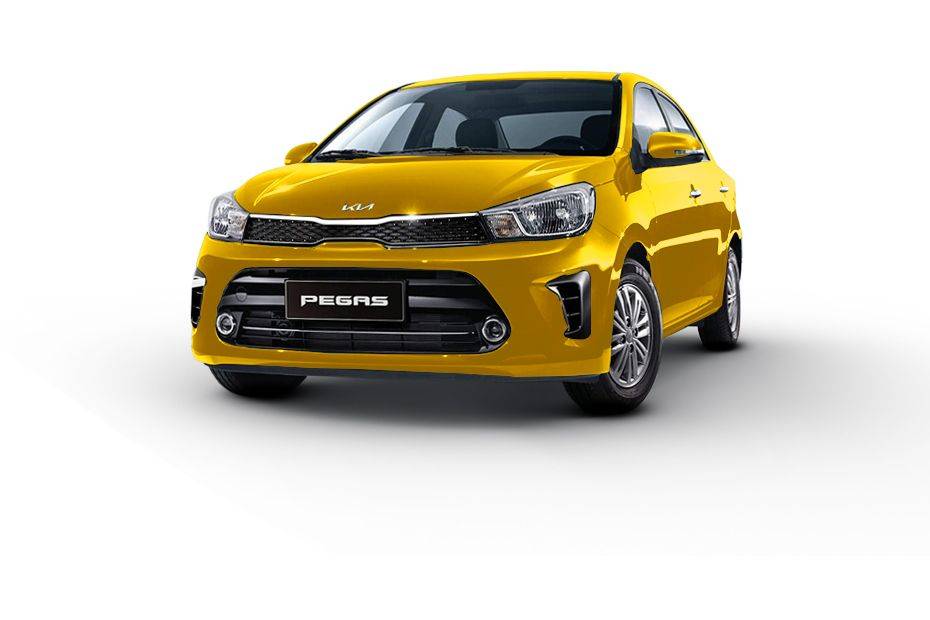 KIA Pegas Yellow KIA Pegas Yellow