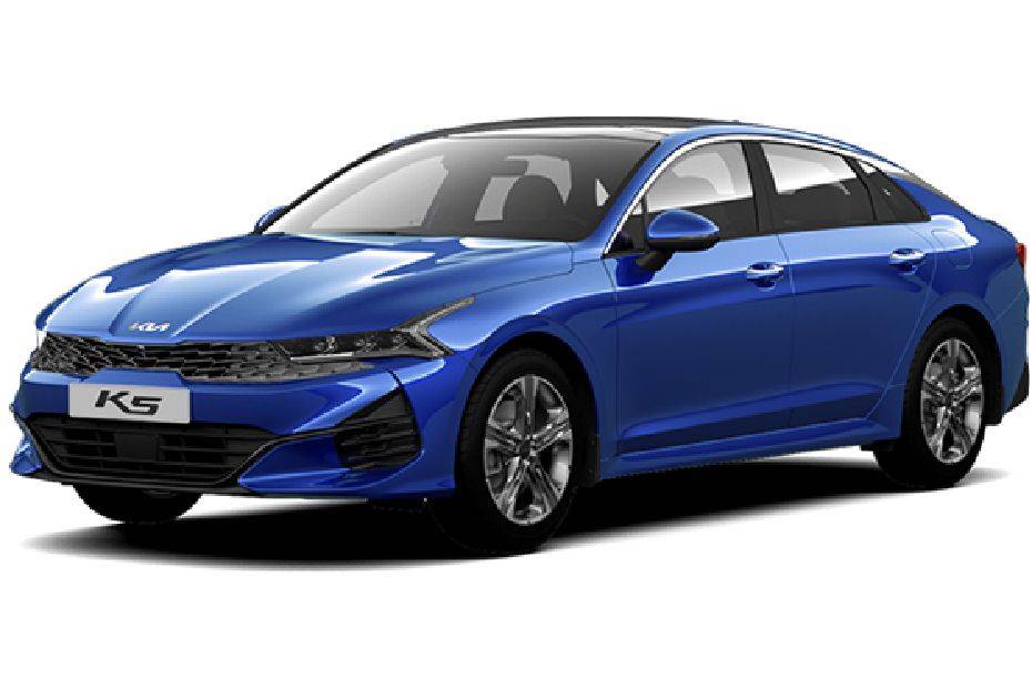 KIA K5 Yas Marina Blue KIA K5 Yas Marina Blue