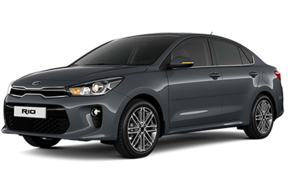 كيا Rio 4-Door رمادي حضري كيا Rio 4-Door رمادي حضري