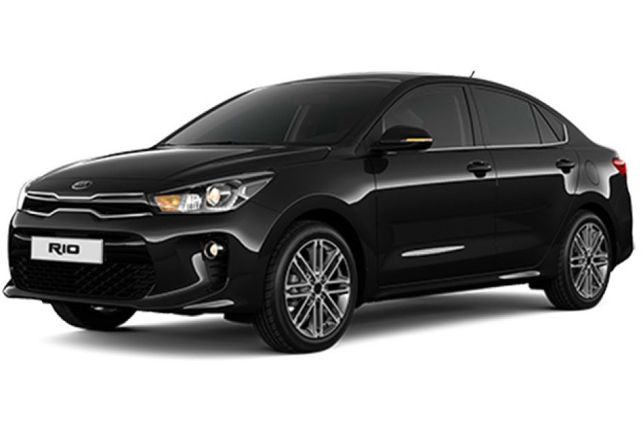 كيا Rio 4-Door لؤلؤة سوداء شفق كيا Rio 4-Door لؤلؤة سوداء شفق