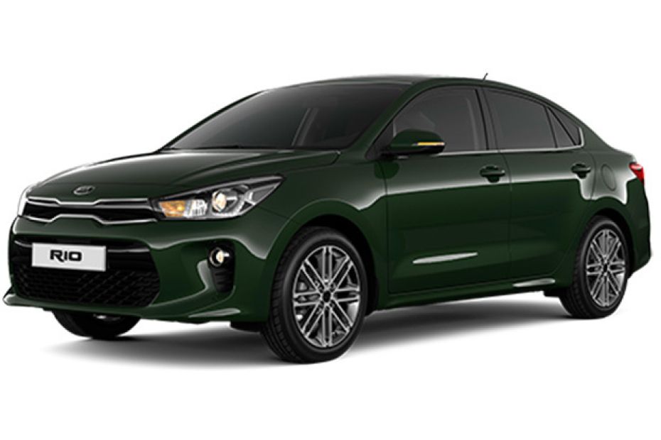 كيا Rio 4-Door True Green كيا Rio 4-Door True Green
