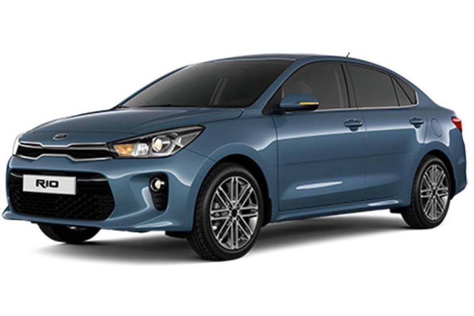 كيا Rio 4-Door أزرق مدخن كيا Rio 4-Door أزرق مدخن