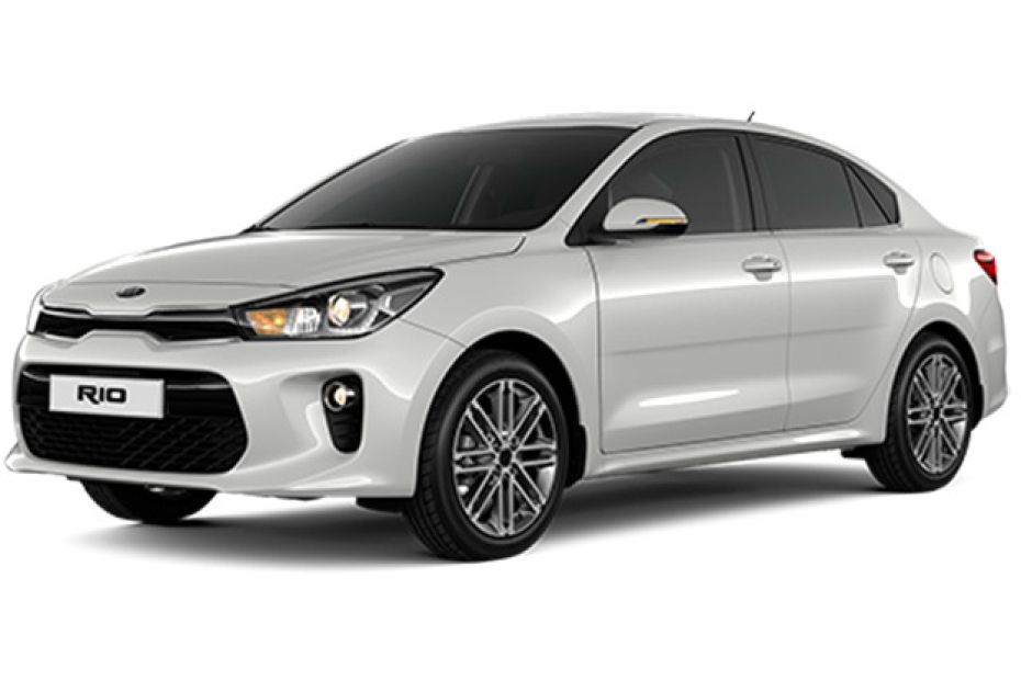 كيا Rio 4-Door أبيض صافٍ كيا Rio 4-Door أبيض صافٍ