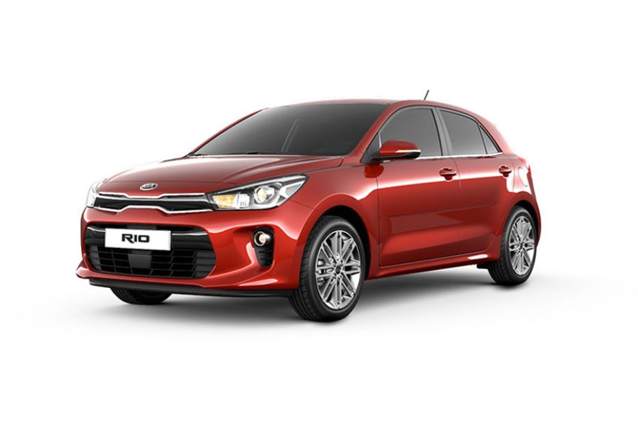 KIA Rio 5-Door Single Red KIA Rio 5-Door Single Red