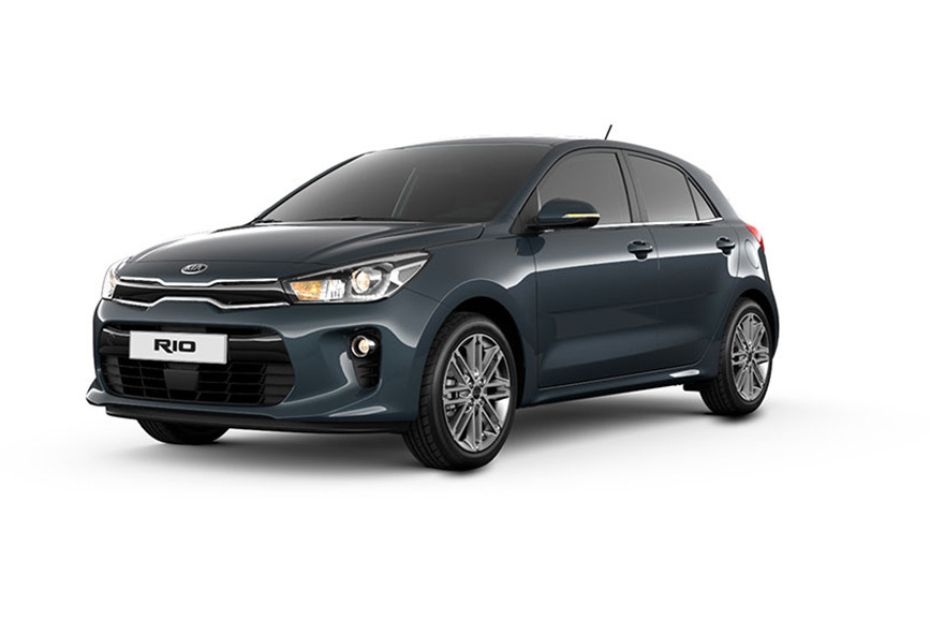 KIA Rio 5-Door Smoky Blue KIA Rio 5-Door Smoky Blue