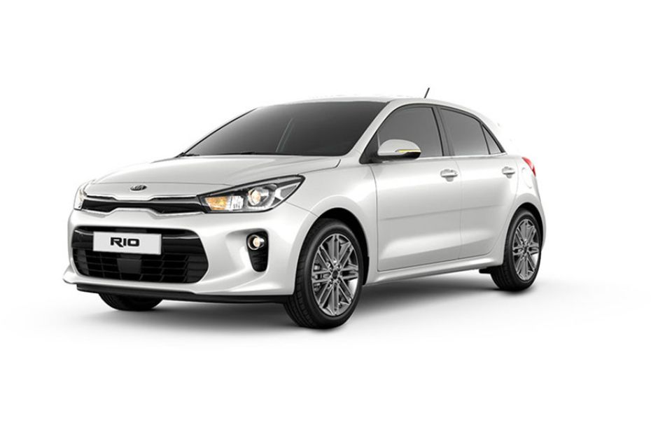 KIA Rio 5-Door Clear White KIA Rio 5-Door Clear White