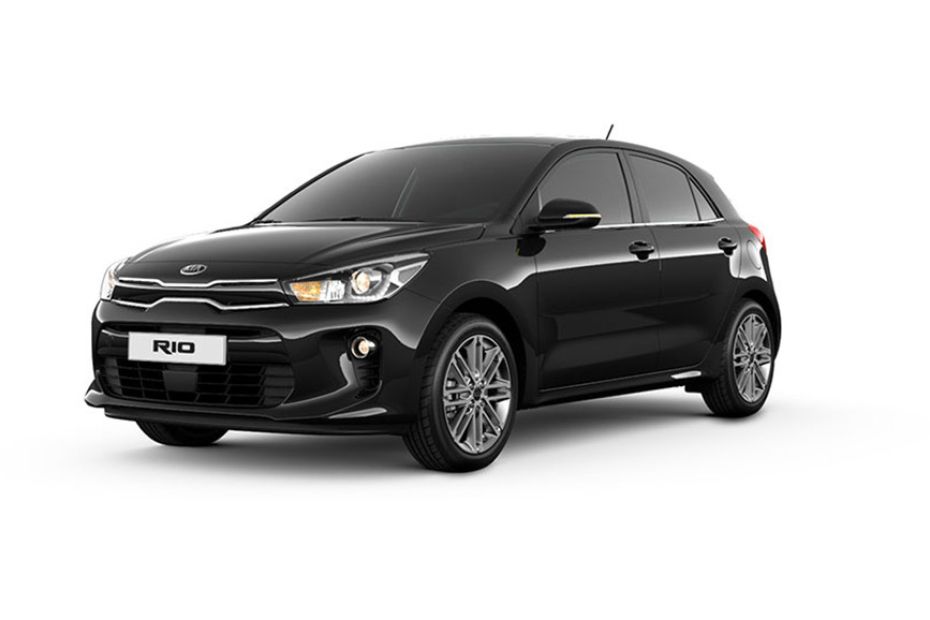 KIA Rio 5-Door Aurora Black Pearl KIA Rio 5-Door Aurora Black Pearl