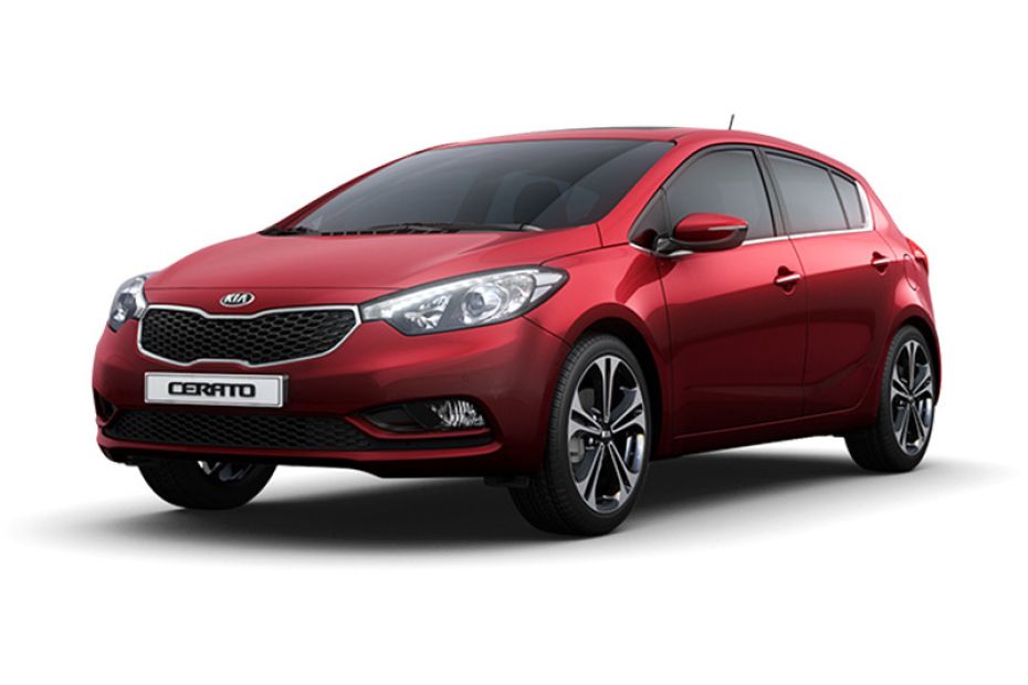 كيا Cerato 5 Door أحمر الإغراء كيا Cerato 5 Door أحمر الإغراء