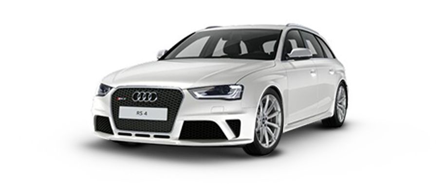 Audi RS 4 Avant Ibis White