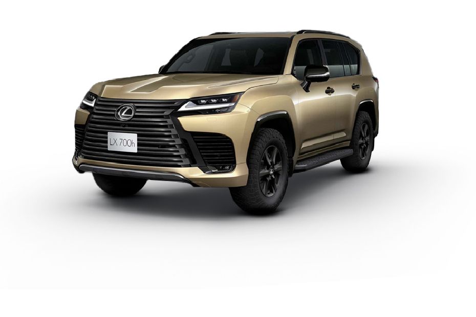 Lexus LX 700H Yellow Lexus LX 700H Yellow