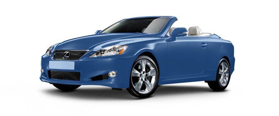 لكزس IS 300C أزرق متجاوز معدني لكزس IS 300C أزرق متجاوز معدني