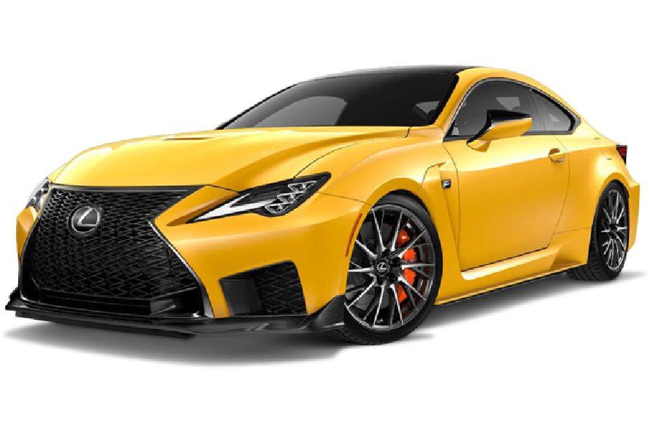 Lexus RC F Yellow Lexus RC F Yellow