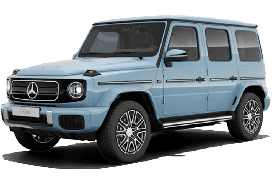 Mercedes-Benz G-Class Electric Manufaktur Vintage Blue Solid Mercedes-Benz G-Class Electric Manufaktur Vintage Blue Solid