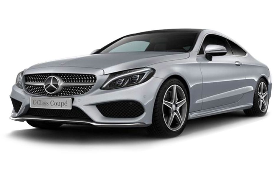 Mercedes-Benz C-Class Coupe Diamond Silver Mercedes-Benz C-Class Coupe Diamond Silver