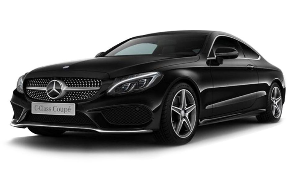 Mercedes-Benz C-Class Coupe Black Mercedes-Benz C-Class Coupe Black