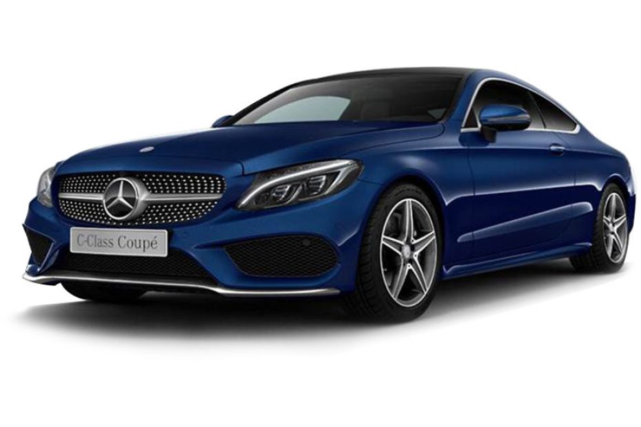 Mercedes-Benz C-Class Coupe Brilliant Blue Mercedes-Benz C-Class Coupe Brilliant Blue